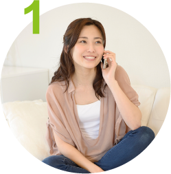 まずは、お電話で出張買取のご相談